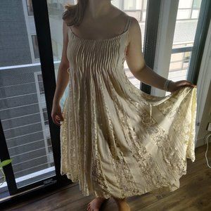 Free People FP ONE Lace Pintuck Dress